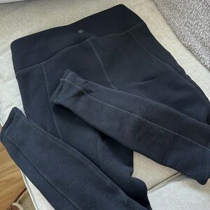 Athleta Polartec Power Stretch leggings black Size XS